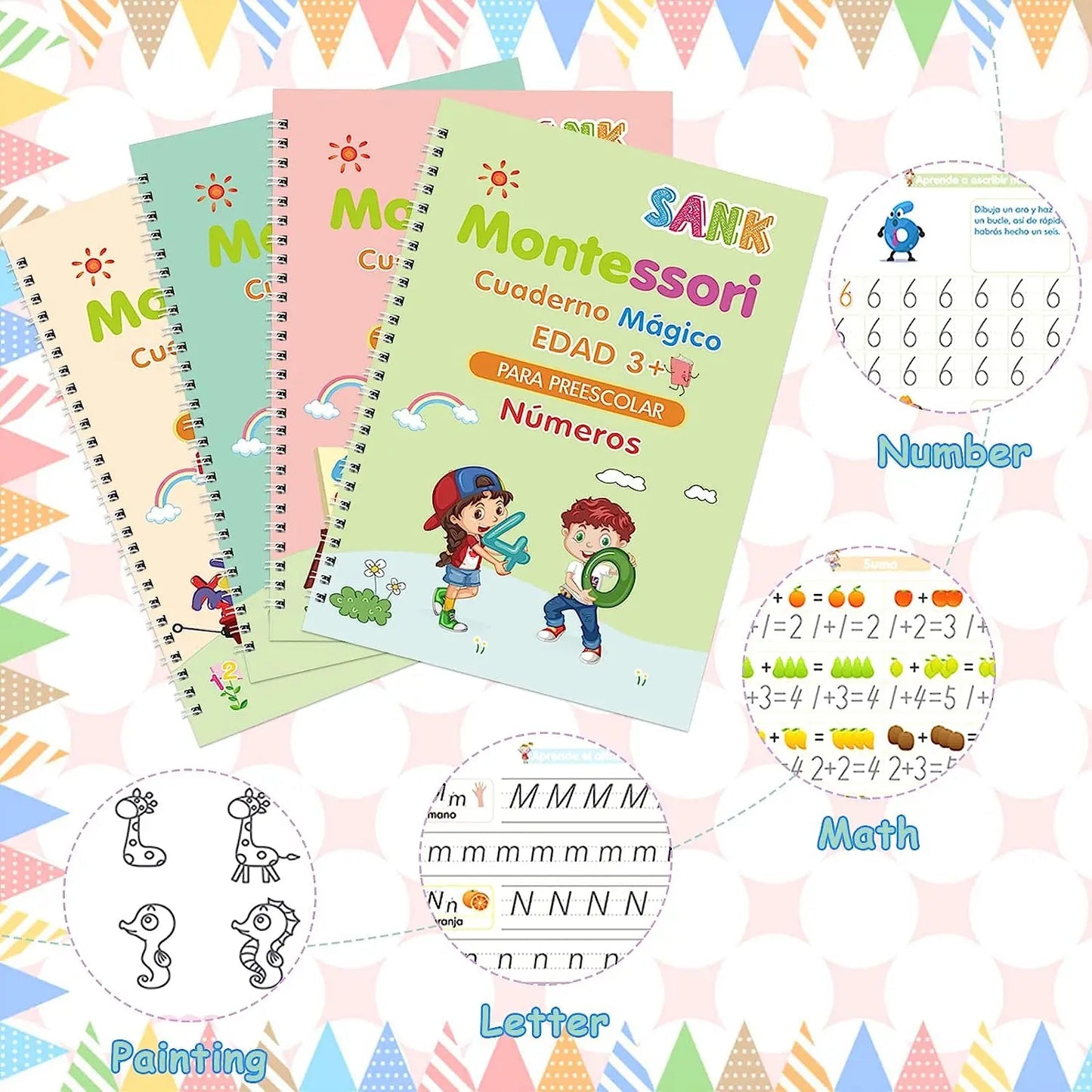 Libro Mágico Caligrafía Niños