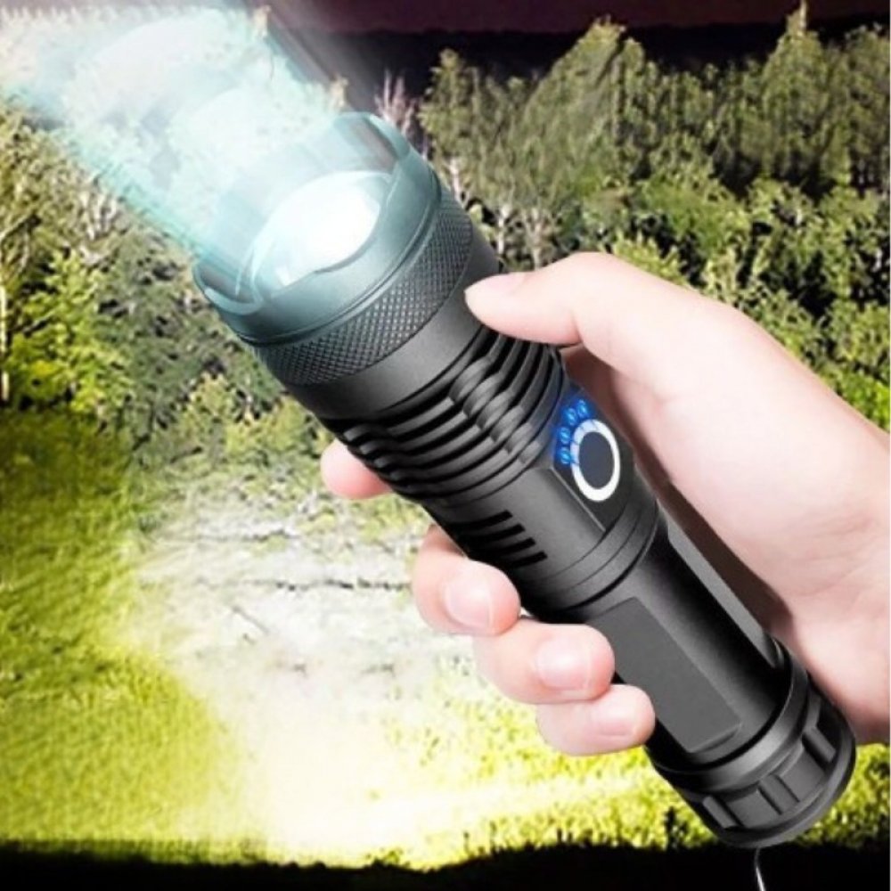 Linterna Tactica Led Recargable PB-2063